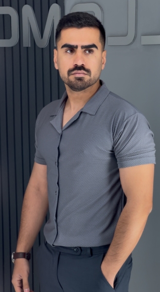 پیراهن مراکش طوسی