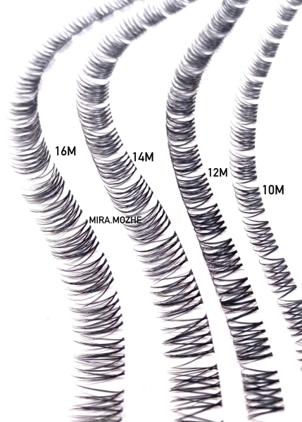 مژه ریسه ای ساده چندتایی ( الیزابت )