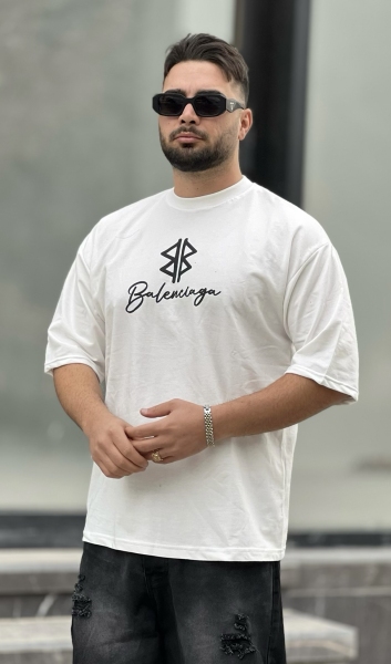 تیشرت 2نخ born سفید