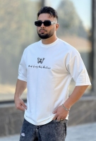 تیشرت 2نخ Fly سفید