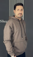 هودی پنبه 3 نخ داخل کرک موکایی