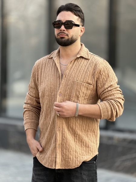 پیراهن Hammer وارداتی آجری