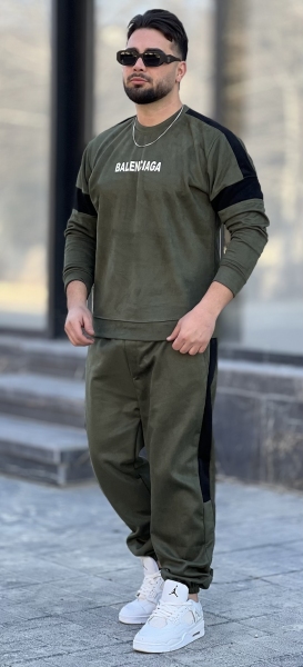 ست سوییت Balenciaga سبز ارتشی