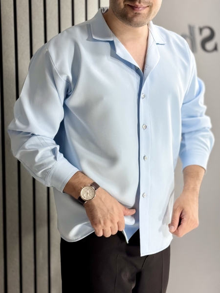 پیراهن مازراتی آبی