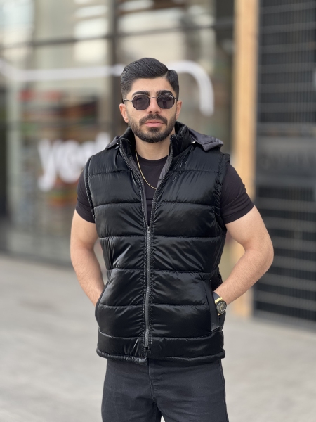 پافر سیلیکونی Hermand مشکی