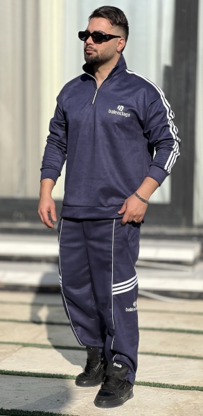 ست Balenciaga نواردوز سرمه ای B