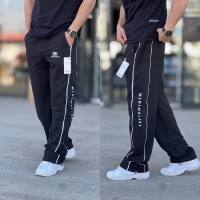 شلوار بگ گلکسی Minimalist مغزی دوز مشکی