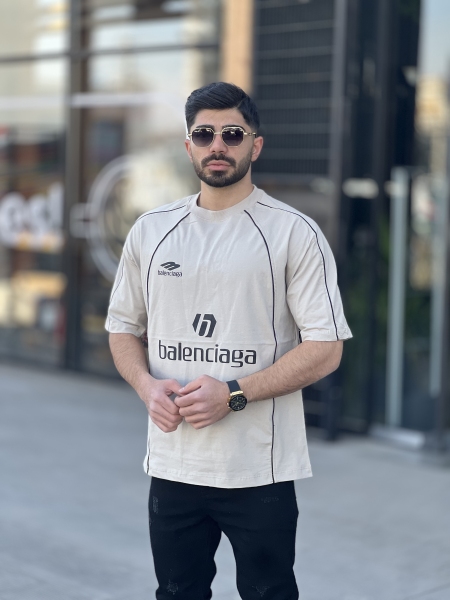 تیشرت مغزی دوزی Balenciaga لش کرمی