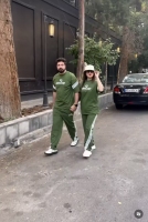 تیشرت و شلوار نخ پنبه قواره دار