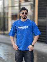 تیشرت دوس دو نخ Dreams آبی