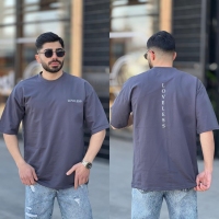 تیشرت ماکان Loveless طوسی