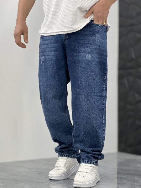 بگ جین ZARA آبی کد 5211 B