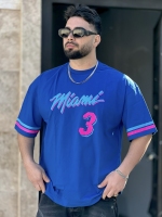 تیشرت Miami3 آبی D