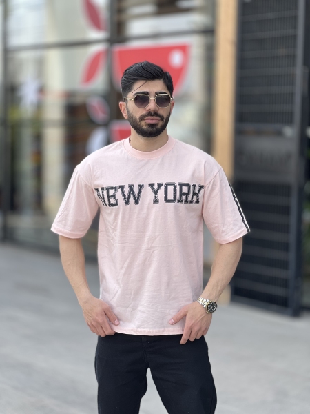 تیشرت آستین سه رب New York Ph کالباسی