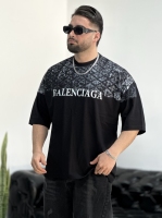 تیشرت نخ26 Balenciaga مشکی D