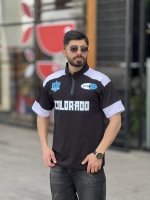 تیشرت نیم زیپ Sports سه رب مشکی