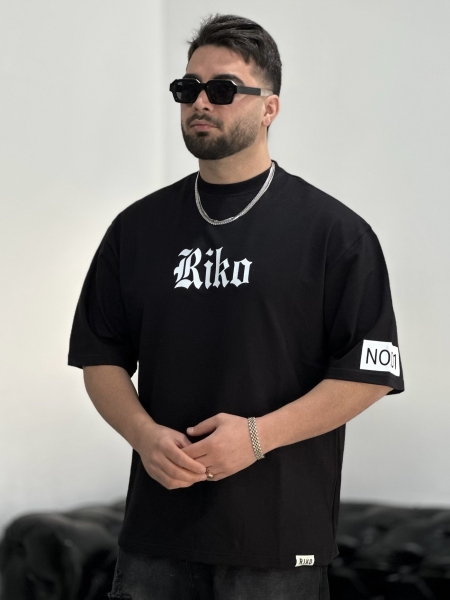 تیشرت 2نخ RIKO مشکی