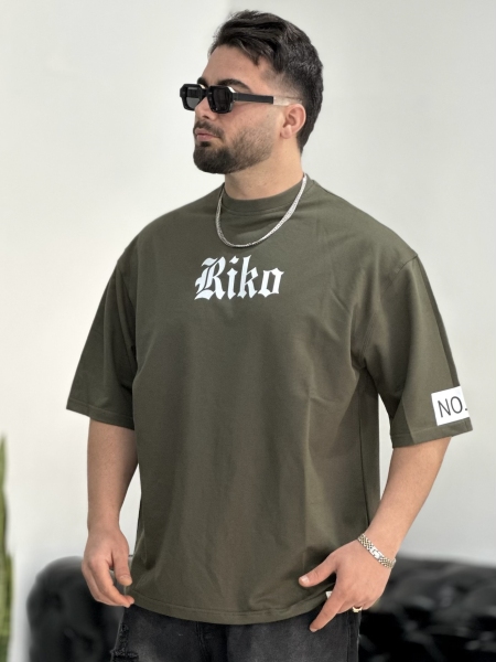 تیشرت 2نخ RIKO زیتونی
