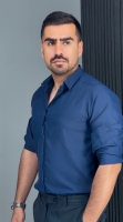 پیراهن دوشین سرمه ای تیره