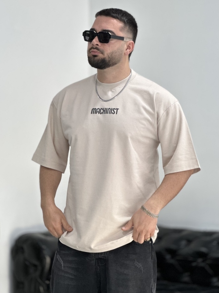 تیشرت 2نخ Machinst کرم M