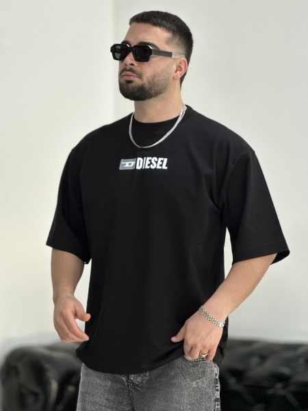 تیشرت 2نخ Diesel مشکی M