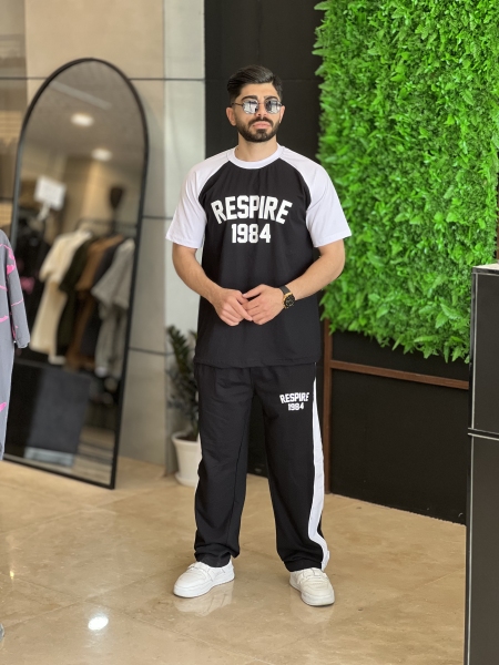 ست تیشرت شلوار Respire مشکی