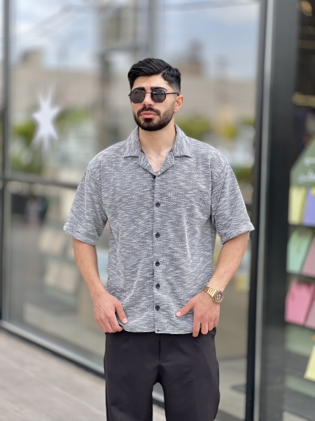 پیراهن بوکله خنک Q طوسی