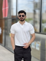 تیشرت یقه دار خنک Yep سفید