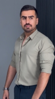 پیراهن دوشین خاکی