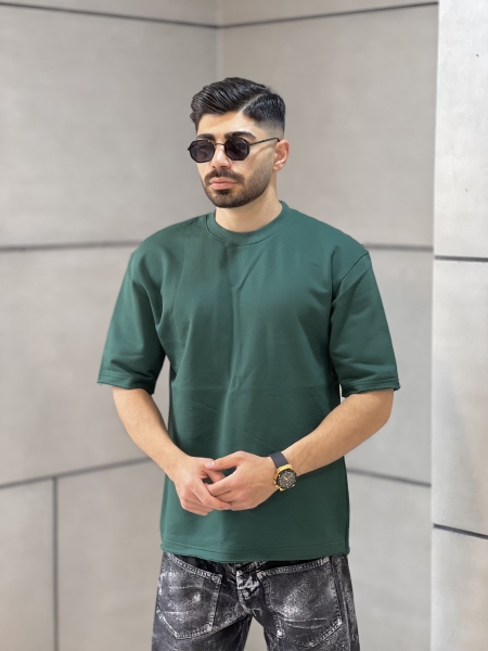تیشرت دورس کثیف دوزی Emsie سبز