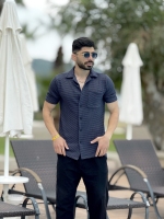 پیراهن حصیری Hermand سرمه ای
