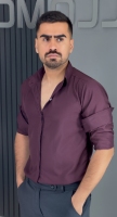 پیراهن دوشین زرشکی