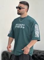 تیشرت 2نخ Diesel سبز Ta