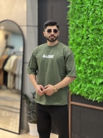 تیشرت دو نخ Allergic سبز
