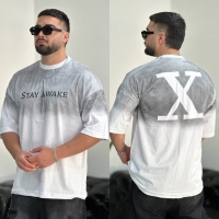 تیشرت پنبه X سفید