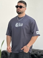 تیشرت پنبه RIKO خاکستری