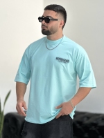 تیشرت پنبه Represent آسمانی HA