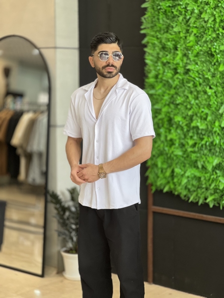 پیراهن مراکش ارم سفید