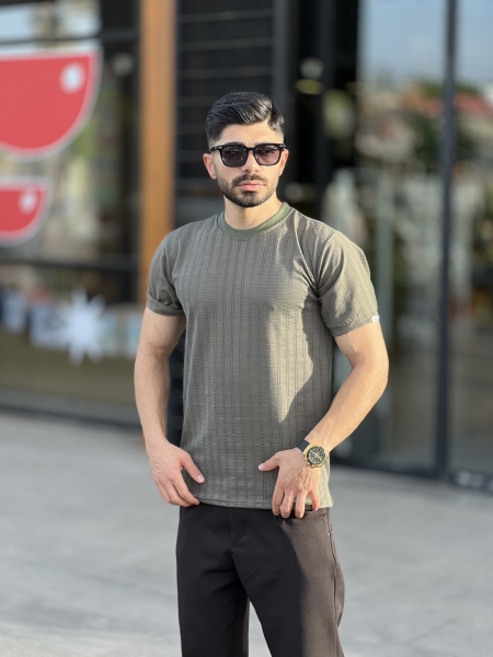 تیشرت مراکش سوزنی Zara سبز