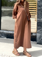 کفتان دکمه چوبی