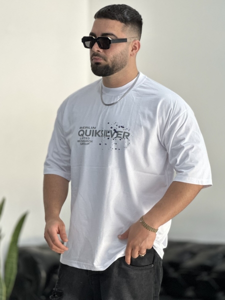 تیشرت SILVER سفید