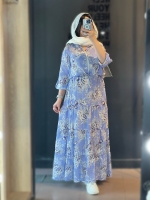 دو تیکه کراپ گت دار با دامن