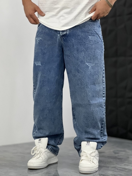 بگ جین ZARA آبی کد 521 C