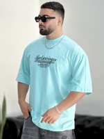 تیشرت پنبه LOUIS آسمانی