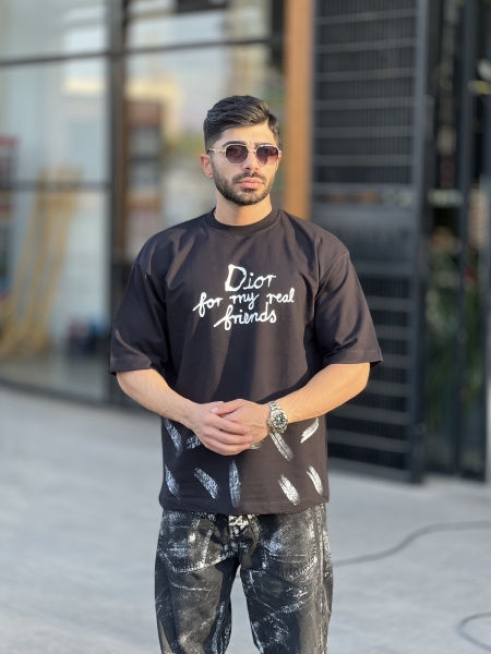 تیشرت دورس تابستانه Dior مشکی