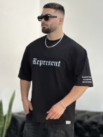 تیشرت پنبه Represent مشکی